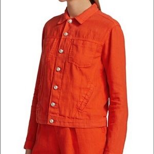 L’Agence Celine Orange jacket